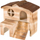 Shtëpi për kafshë shtëpiake Trixie House Natural Living, 17 × 15 × 13 cm 