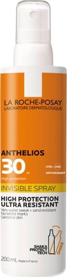 Sпреј против сонце La Roche-Posay Anthelios Invisible SPF30, 200ml, за лице и тело