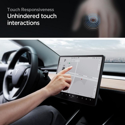 Xham mbrojtës Spigen Tesla Model 3 kundra-shkëlqimit