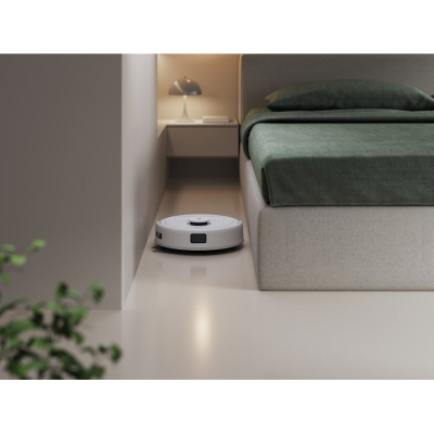 Robot fshesë Deebot Mini, vetëboshatisje, stacion Mini OMNI, i bardhë