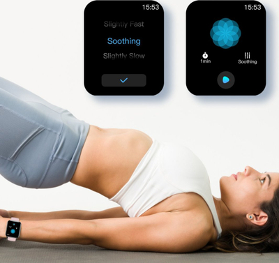 Smartwatch Bemi SmartWatch Exo, ekran 1.91", Bluetooth thirrje, i zi