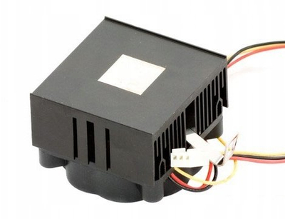 Ладилник за процесор Титан TTC-K621FT, 12V, со вентилатор, црн