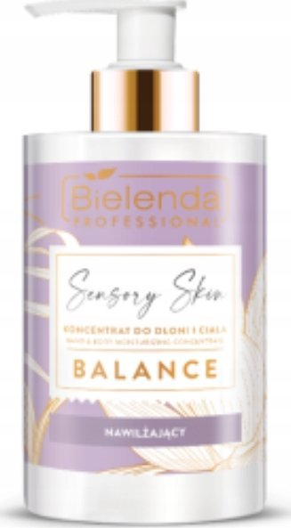 Koncentrat hidratues fytyre Bielenda Professional Sensory Skin Moisturizing Balance, 300 ml