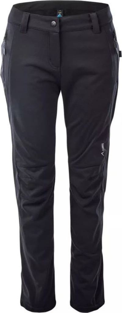 Pantallona për jashtë Elbrus Gaude W, Polartec Windblock, për goca, të zeza
