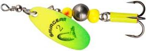 Rrotullus peshkimi Savage Gear Caviar Spinner #2, 6g, fluo e verdhë chartreuse