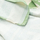 Peshqir plazhi Aquawave Rannas, 180x75cm, pambuk 100%, jeshile me të bardhë