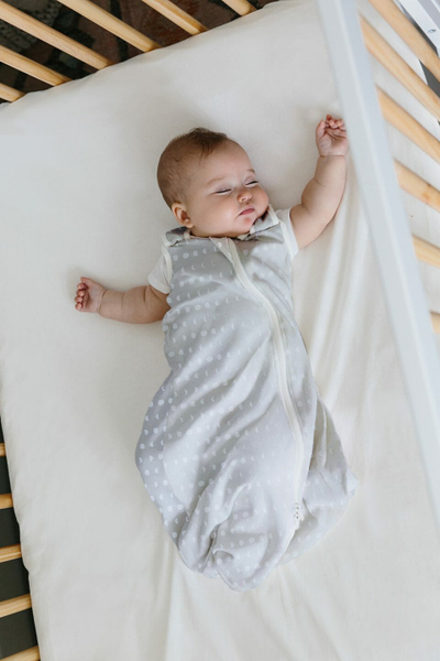 Qese gjumi për bebe Ergobaby Moon Phase, 0-6 muaj S, TOG 2.5, gri