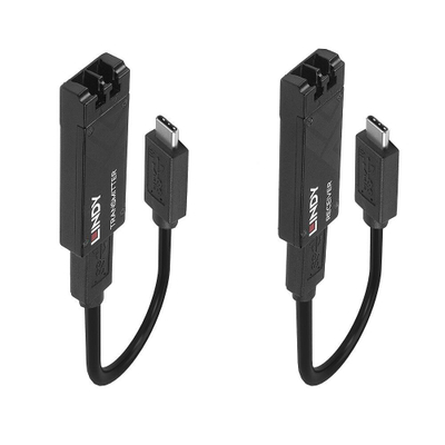 Kabllo zgjatues USB Lindy CROMO 43312, USB 3.2, 100m, gri