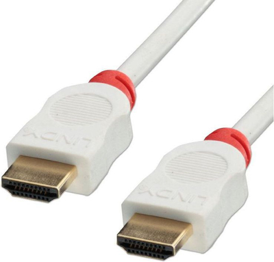 Кабел Lindy HDMI - HDMI, 3m, бел