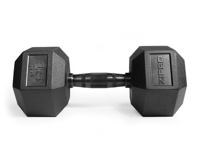 Peshë dore Zipro HEX, 1x15 kg, e zezë