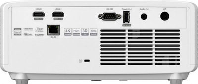 Projektor Optoma ZH450, Full HD 1080p, lazer, i bardhë