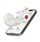 Lokator SBS Track My Dot, kompatibil me Apple Find My, me alarm zanor, i bardhë