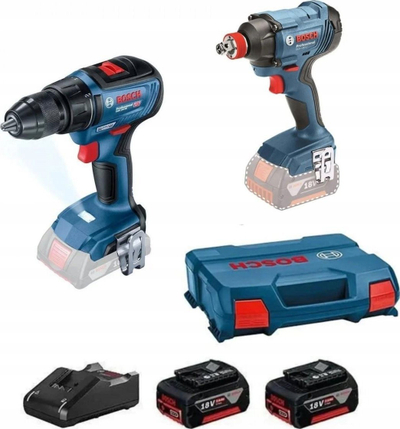 Set pa kabllo Bosch GDX 180-LI GSR 18V-50, 18V, 2x5.0Ah, blu