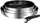 Set tiganësh Tefal, 22cm 24cm 28cm, sipërfaqe jo ngjitëse, i zi