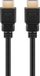 Kabllo HDMI Wentronic 60621, 1.5 m, HDMI 2.0, e zezë