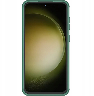 Mbulesë telefoni Nillkin CamShield Pro për Samsung Galaxy S23 FE, me kapak kamere me rrëshqitje, jeshile