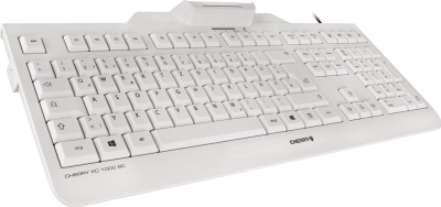 Tastierë CHERRY KC 1000 SC, mekanike zyre, USB, gri