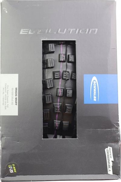 Gomë biçiklete Schwalbe Magic Mary HS447 DH, 26", tubeless, e zezë