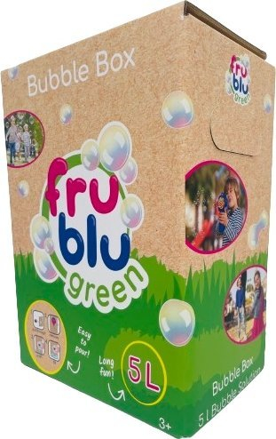 Lëng flluskash Fru Blu Bubble Box Green, 5 litra, me rubinet, jeshil