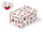 Kuti dhurate Gift Box BN B-V009-E, karton i fortë, 24 x 16 x 12 cm, e bardhë me pinguinë