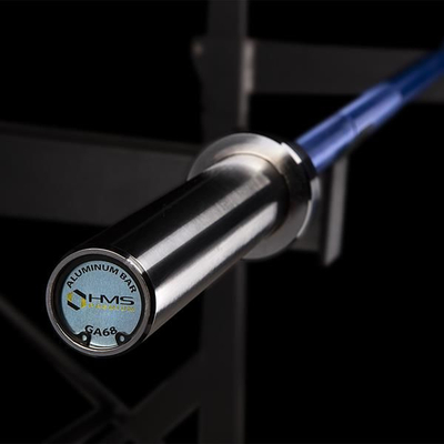 Shufër olimpike HMS GA68 Straight Bar, 8kg, 50mm, blu
