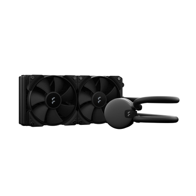 Ftohës uji për procesor Fractal Design Lumen S24 V2, 240 mm, ARGB, i zi