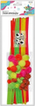 Set krijues Titanum, tela, pompona dhe sy, neon, 80 copë