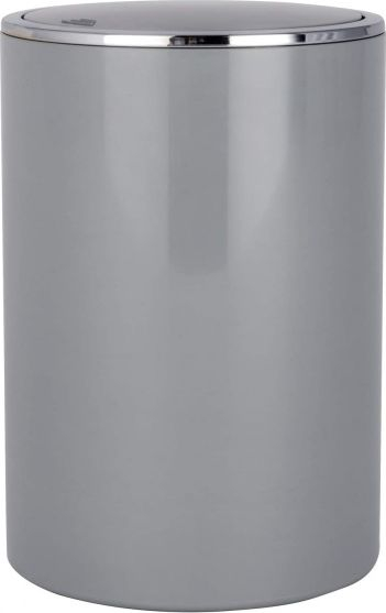 Kана за отпадоци Wenko Inca, 5L, со ротирачки капак, сива