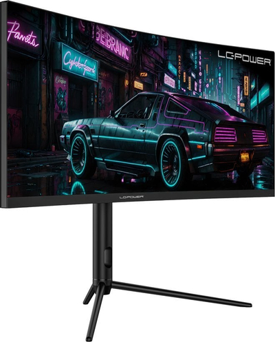 Гејминг монитор LC-Power LC-M30UWFC, 30\", 200Hz, UltraWide, црн