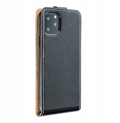 Futrollë libri OEM Slim Flexi Fresh për Samsung A17 Oppo A17k, me kapak flip, me magnet, e zezë