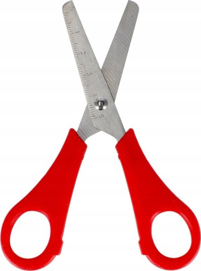 Gërshërë shkolle STARPAK 533760, 13 cm, për të majtë, blu e kuqe
