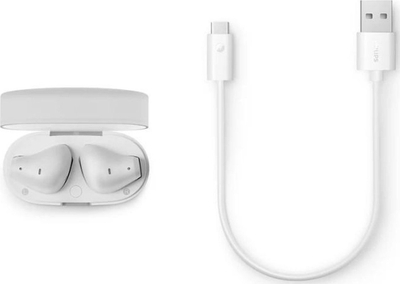 Слушалки Philips TAT2139 True Wireless Bluetooth, 13 mm, со кутија за полнење, бели