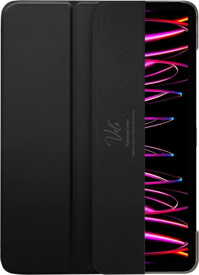 Këllëf tableti Spigen Liquid Air Folio për iPad Pro 11" 2022 2021, me stand, i zi