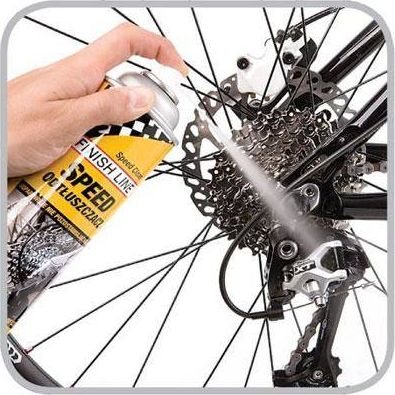 Spraj çmues zinxhiri biçiklete Finish Line Speed Bike Degreaser, thahet shpejt, pa lënë gjë pas, i verdhë