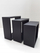 Rafte dekorative muri Homea Cube For Hallway X3, set 3 copë, MDF, të bardha