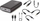 Powerbank CoreParts MBX-PB007, 20000mAh, 7 adapterë, i zi