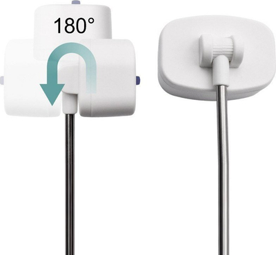 Termometër kuzhine GreenBlue GB382, digjital, -50°C deri +300°C, i bardhë argjendtë