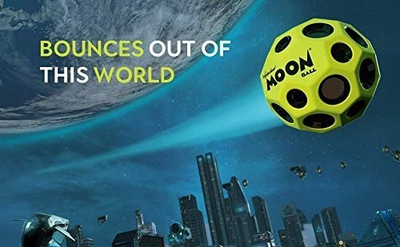 Top lodër Waboba Moon Ball NASA, super kërcyes, neon