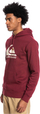 Duks Quiksilver Biglogohood Regular Fit, i kuq i errёt