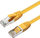 Kabllo rrjeti MicroConnect CAT6A S/FTP, 0.5m, RJ45, e verdhë