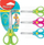 Безбедносни ножици за деца Maped, 13cm, шарени