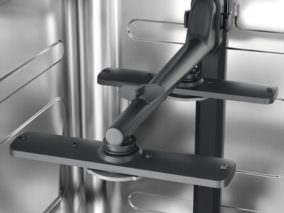 Lavastovilje AEG FFB62427ZM, 45 cm, inox, argjend