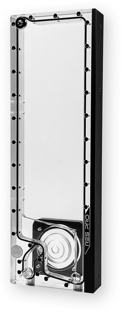 Rezervuar ftohje uji Stealkey Customs ResPro 360 D5/DDC, D-RGB, transparent