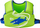 Jeletë noti Sealife Swim Vest, për fëmijë 2-6 vjeç, madhësi unike, jeshile