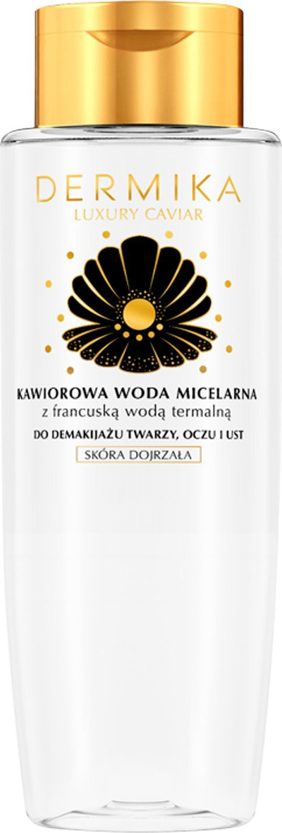 Ujë micelar Dermika Luxury Caviar, me ujë termal francez, 400ml