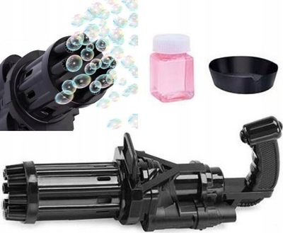 Lloder armë me flluska Ciuciubabka PROMO Bubble Terminator 7574, automatike, 8 vrima, e zezë