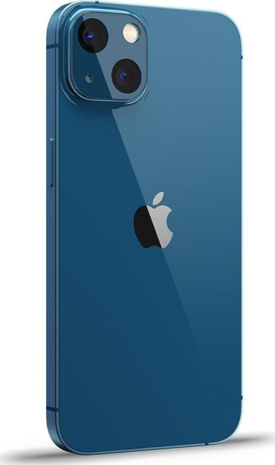 Mbrojtës kamere Spigen Glas.tR Optik, për iPhone 13 dhe 13 Mini, xham i fortë i temperuar, 2 copa, blu