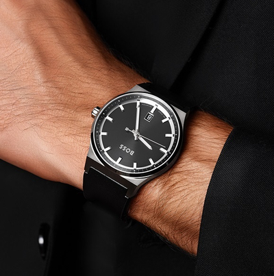 Orë për meshkuj Hugo Boss Candor 1514075, e zezë