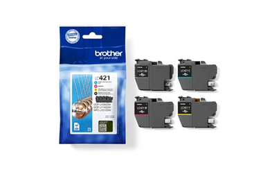 Set boje Brother LC-421VAL, 4 ngjyra, për DCP-J1050
