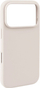 Kapak silikoni Pomologic për iPhone 17 Pro, MagSafe, i bardhë ivory